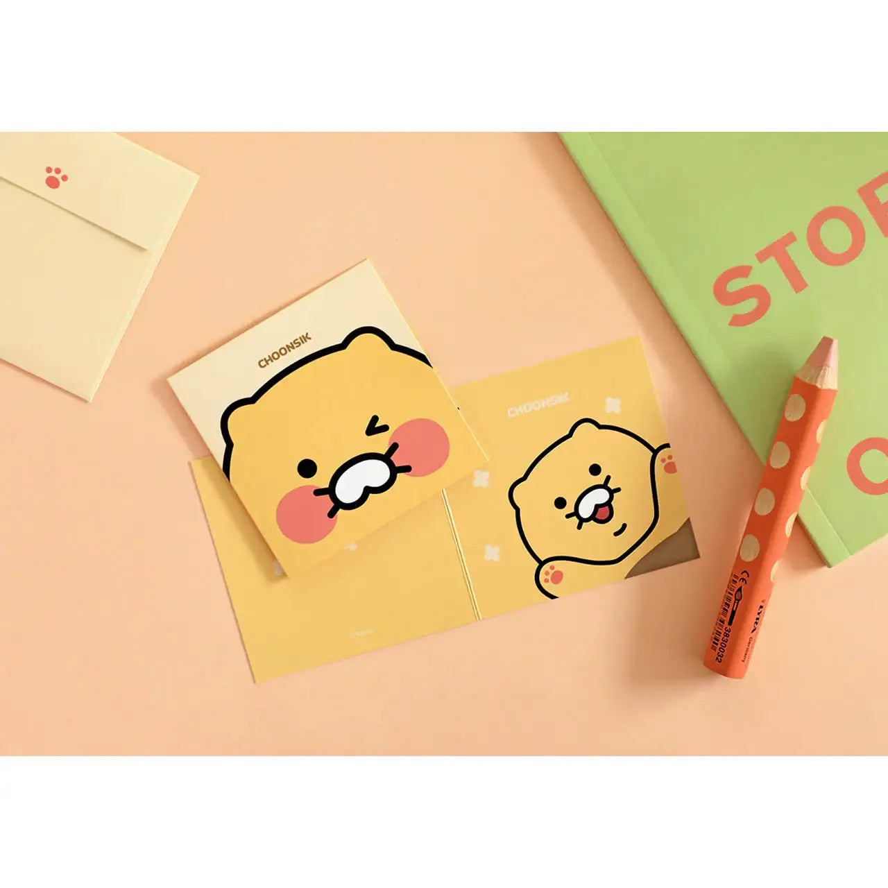Kakao Friends - Choonsik Basic Face Card Set - Kakao Friends - Home & Living, Accessories - Harumio
