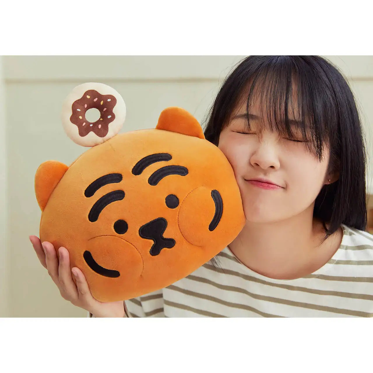MUZIK TIGER x Kakao Friends - Fat Tiger Cushion - MUZIK TIGER x Kakao Friends - Plush - Harumio