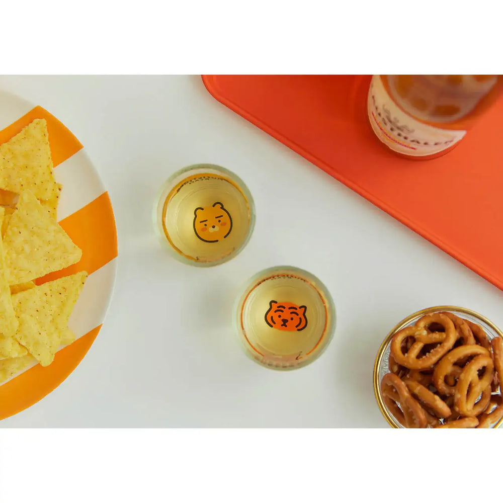 MUZIK TIGER x Kakao Friends - Glass Cup Set - MUZIK TIGER x Kakao Friends - Home & Living, Accessories - Harumio
