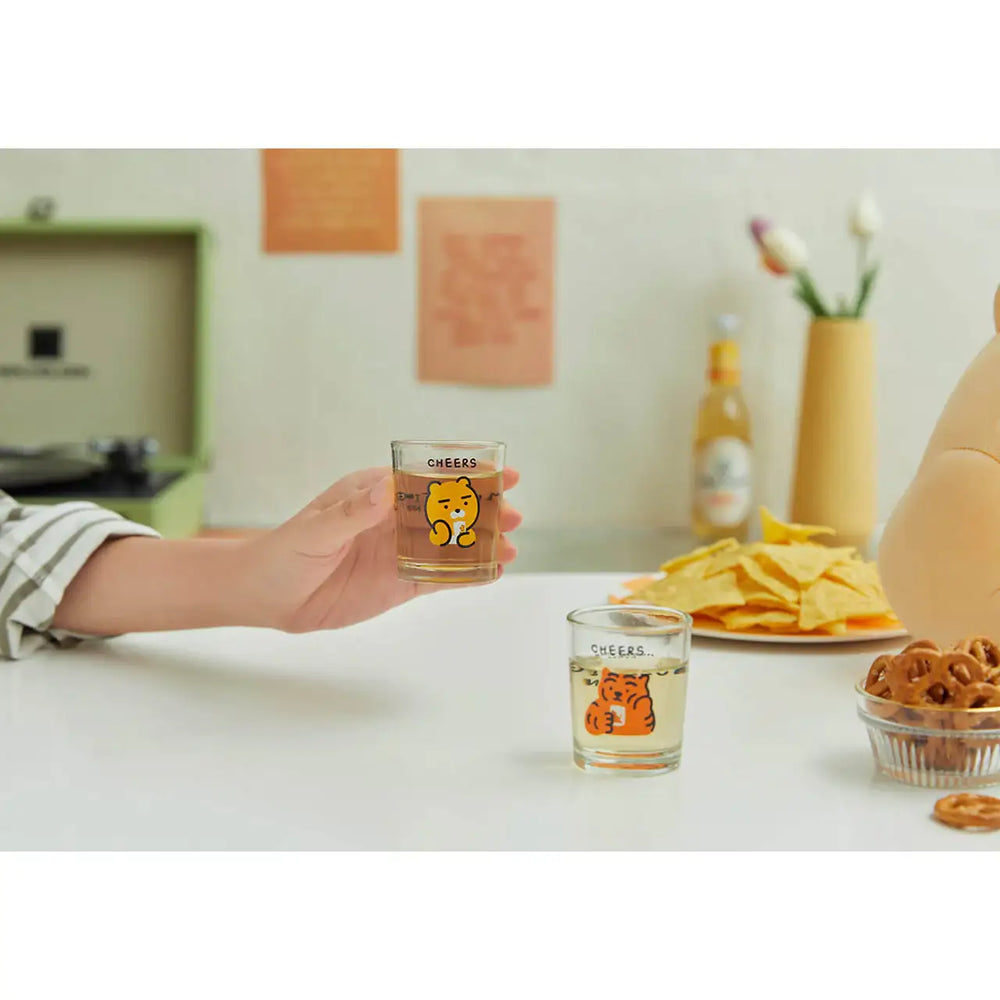 MUZIK TIGER x Kakao Friends - Glass Cup Set - MUZIK TIGER x Kakao Friends - Home & Living, Accessories - Harumio