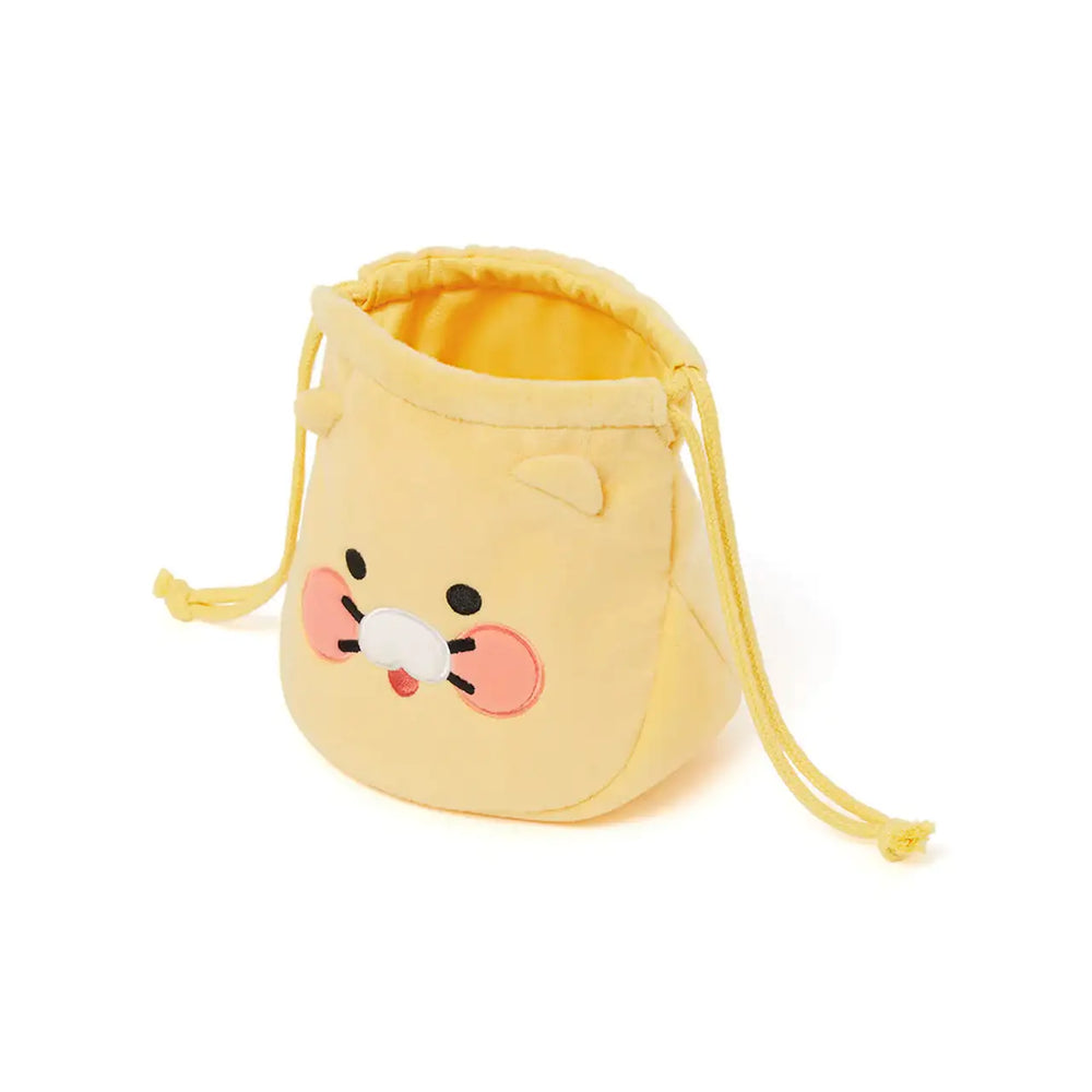 Kakao Friends - Choonsik Face Pouch - Kakao Friends - Pouches - Harumio