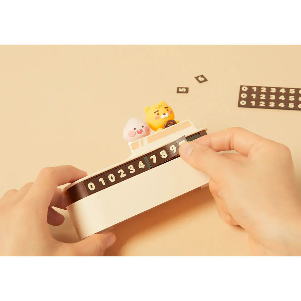 Kakao Friends - Little Ryan & Little Apeach Phone Number Plate - Kakao Friends - Home & Living, Accessories - Harumio