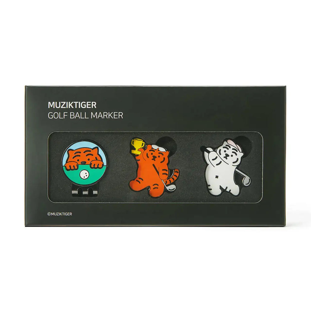 MUZIK TIGER x Kakao Friends - Golf Ball Marker - MUZIK TIGER x Kakao Friends - Plush - Harumio