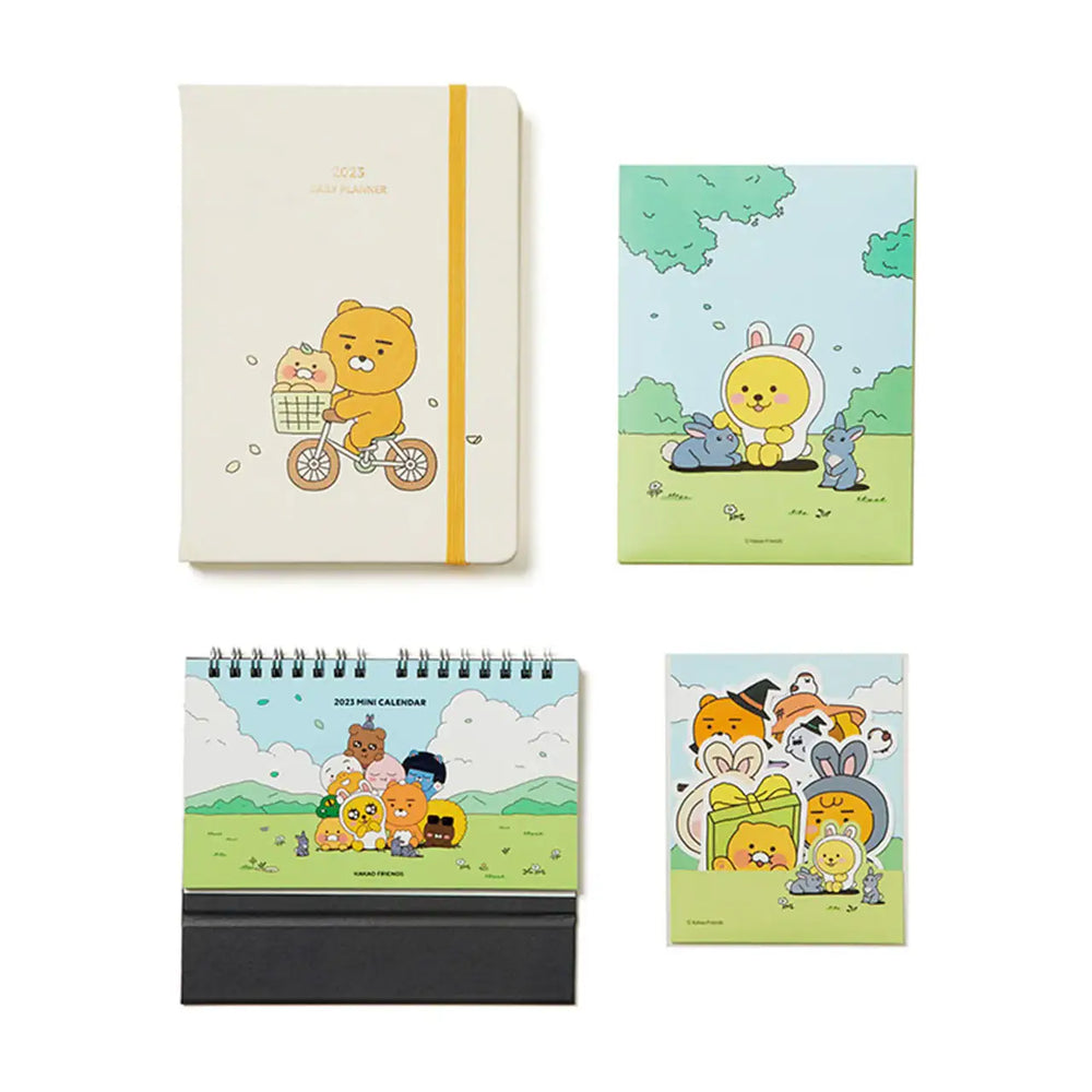 Kakao Friends - 2023 Daily Planner Set - Kakao Friends - Accessories - Harumio