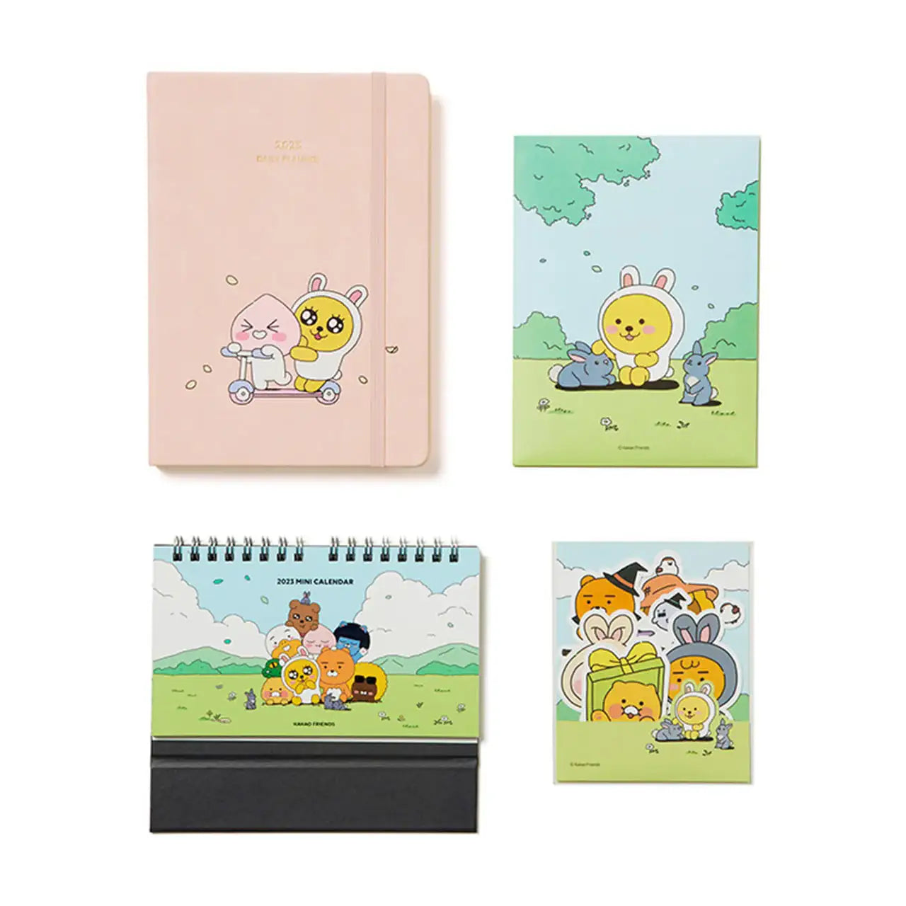 Kakao Friends - 2023 Daily Planner Set - Kakao Friends - Accessories - Harumio