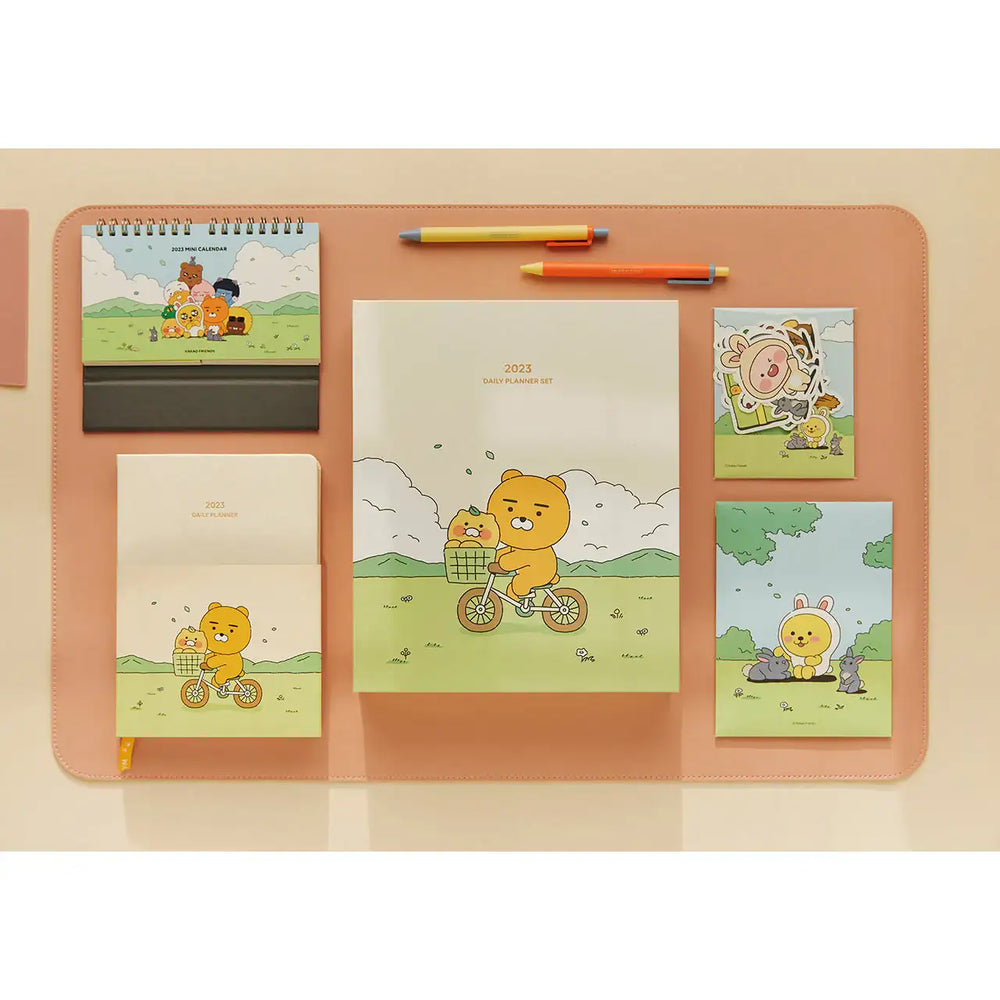 Kakao Friends - 2023 Daily Planner Set - Kakao Friends - Accessories - Harumio