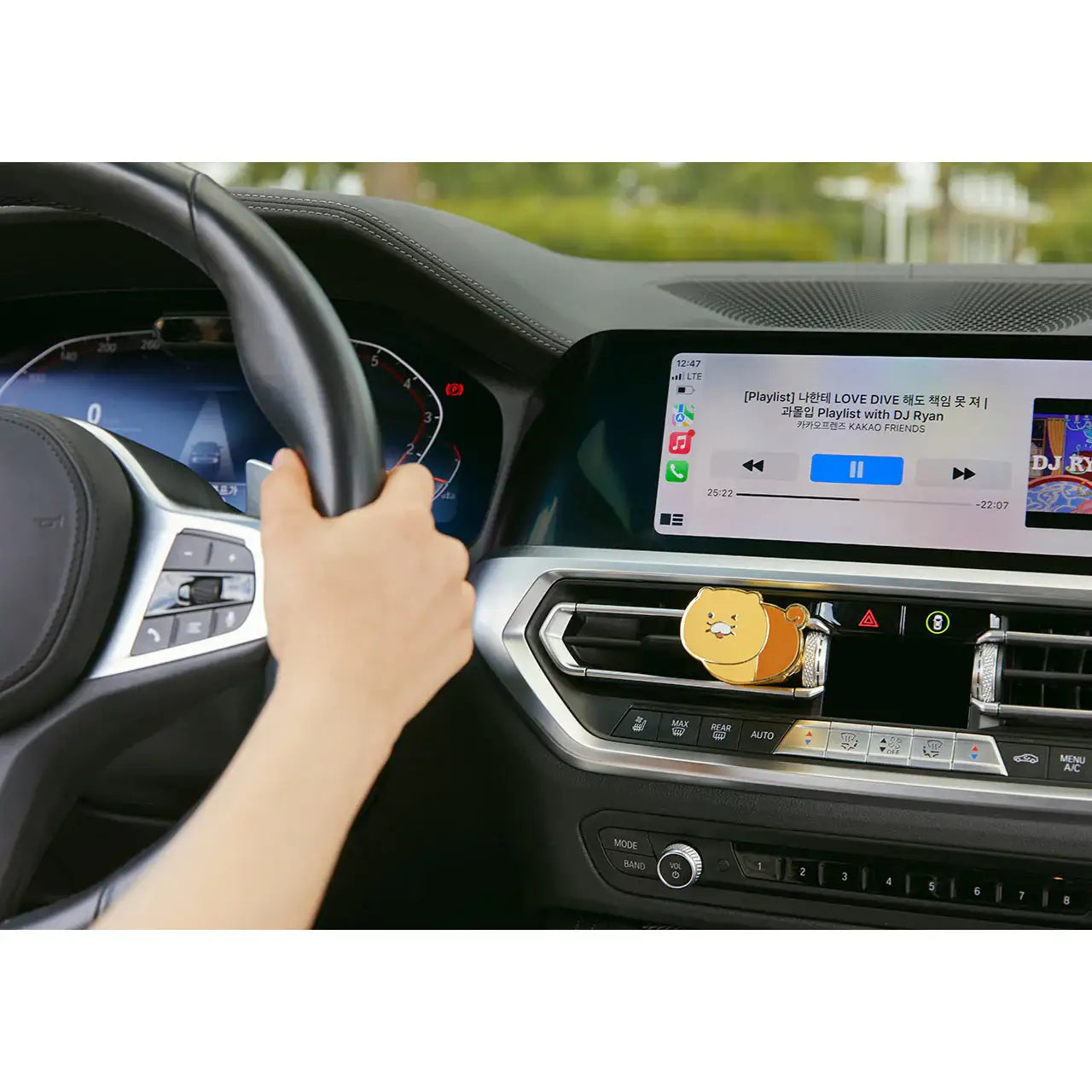 Kakao Friends - Choonsik Metal Car Air Freshener (Ventilated) - Kakao Friends - Plushy - Harumio
