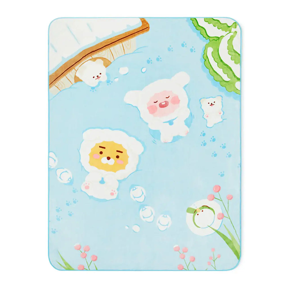 Kakao Friends - Little Puppy Club Single Duvet Blanket - Kakao Friends - Plush - Harumio