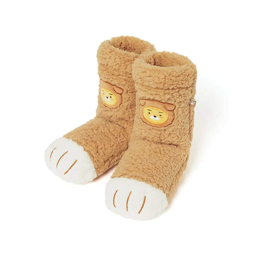 Kakao Friends - Little Puppy Club Fleece Boots - Kakao Friends - Clothing - Harumio