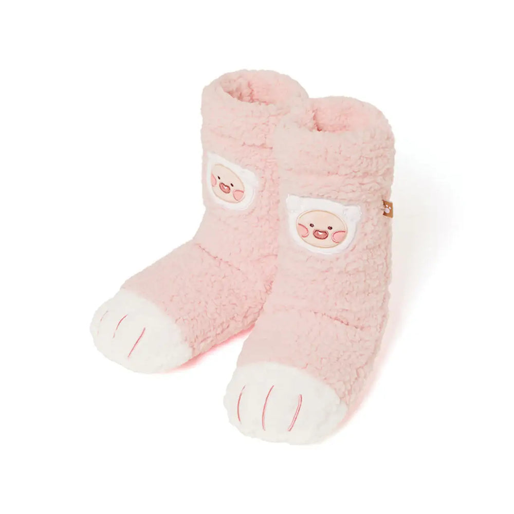 Kakao Friends - Little Puppy Club Fleece Boots - Kakao Friends - Clothing - Harumio
