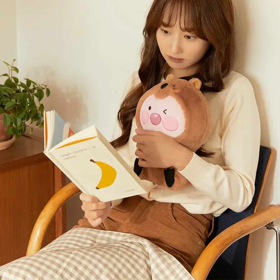 Kakao Friends - Australian Quokka Apeach Plush Doll - Kakao Friends - Plush - Harumio