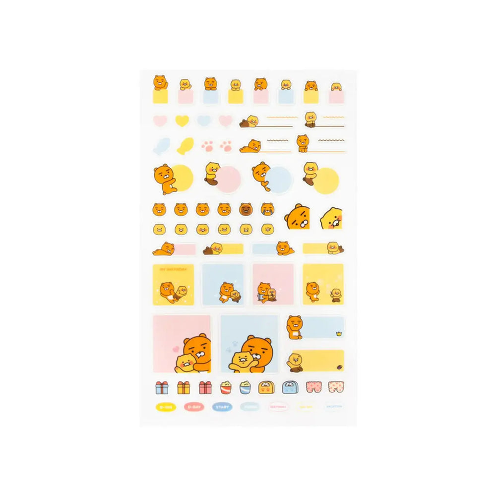 Kakao Friends - Diary Deco Sticker - Kakao Friends - Home & Living, Accessories - Harumio