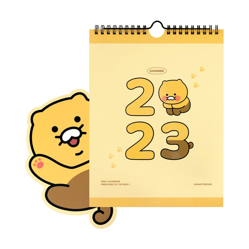 Kakao Friends - Choonsik 2023 High Five Wall Calendar