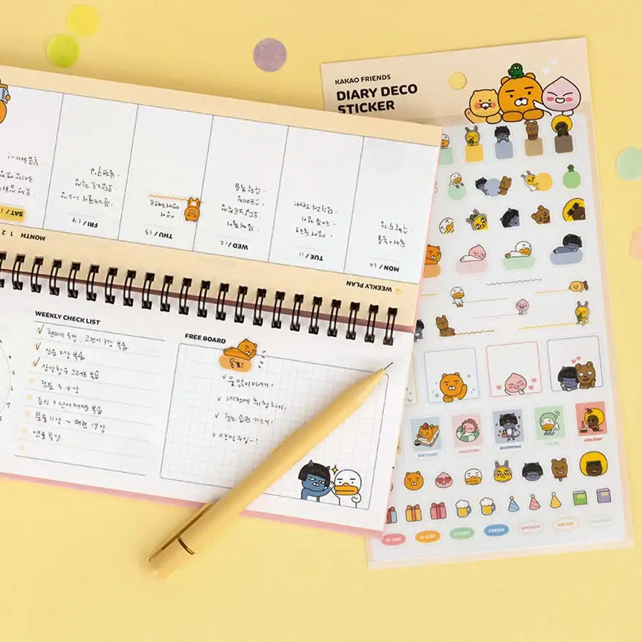 Kakao Friends - Diary Deco Sticker - Kakao Friends - Home & Living, Accessories - Harumio