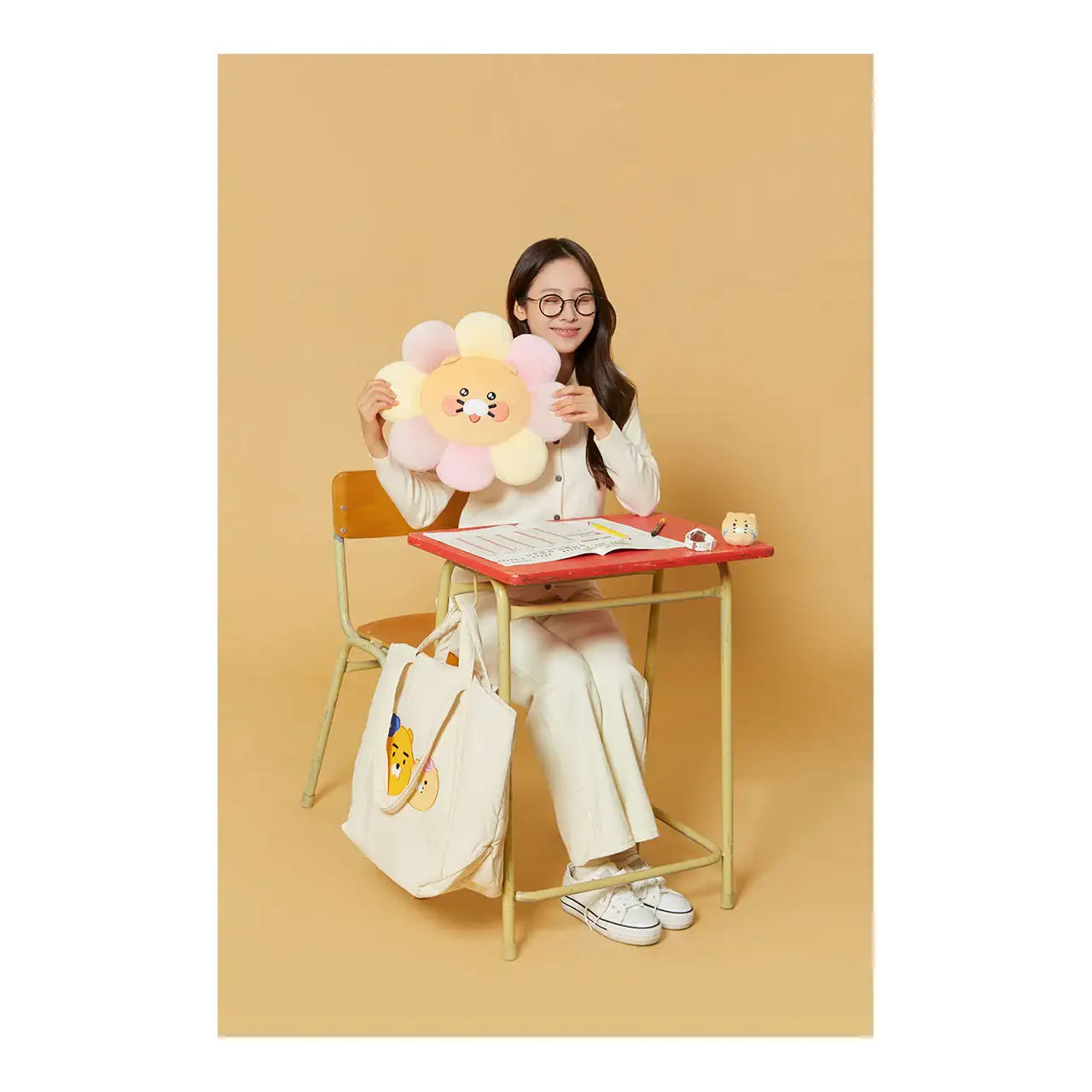Kakao Friends - Flower Cushion - Kakao Friends - Plush - Harumio