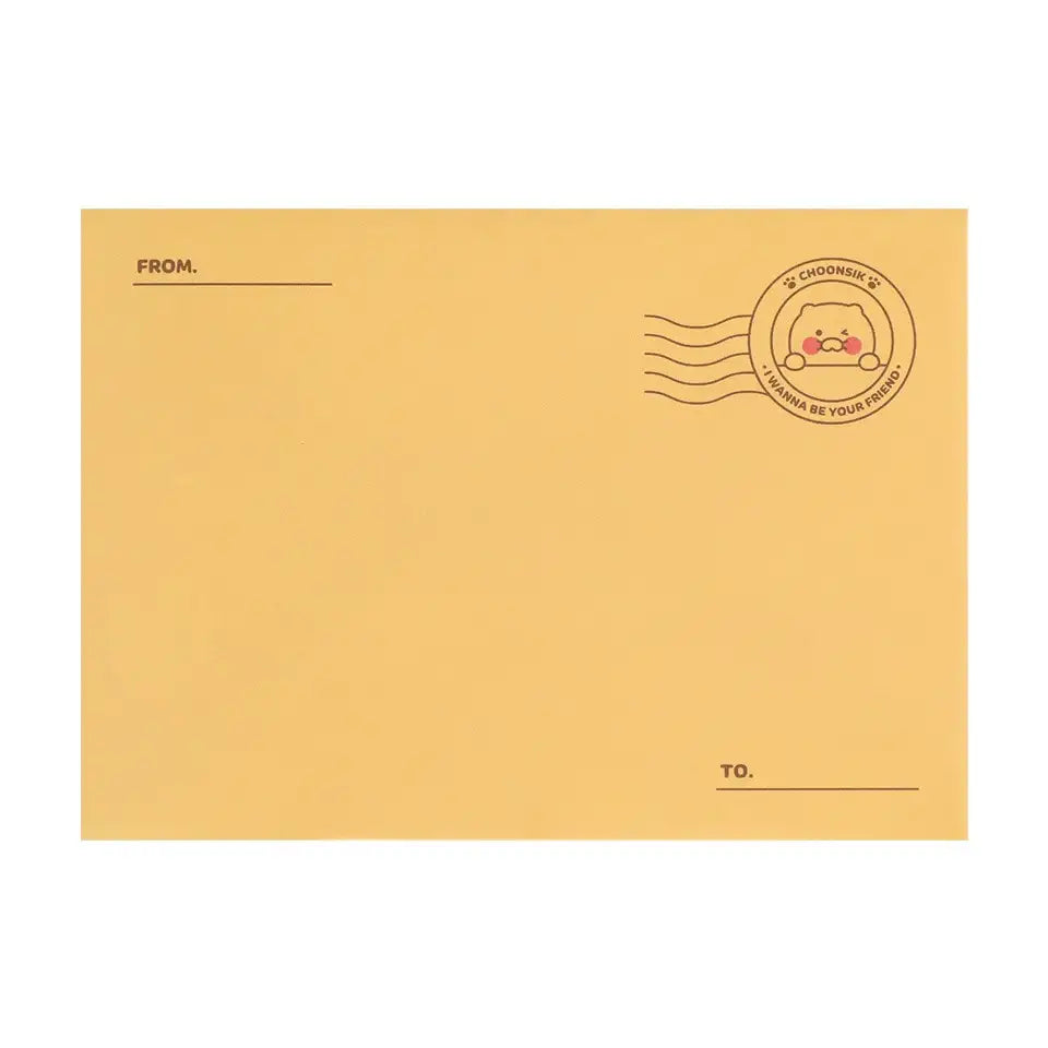 Kakao Friends - Choonsik Letter Envelope Set - Kakao Friends - Home & Living, Accessories - Harumio