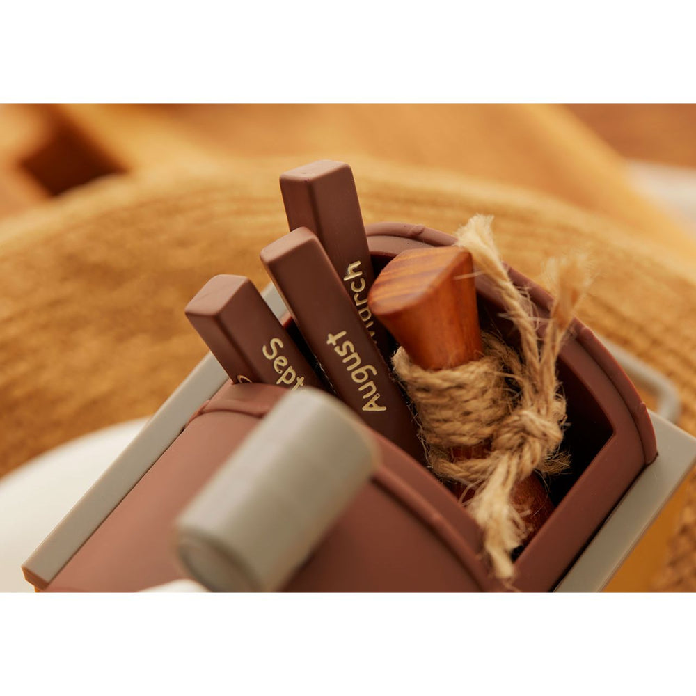 Kakao Friends - Ryan & Choonsik Wintery Desk Blocks Calendar