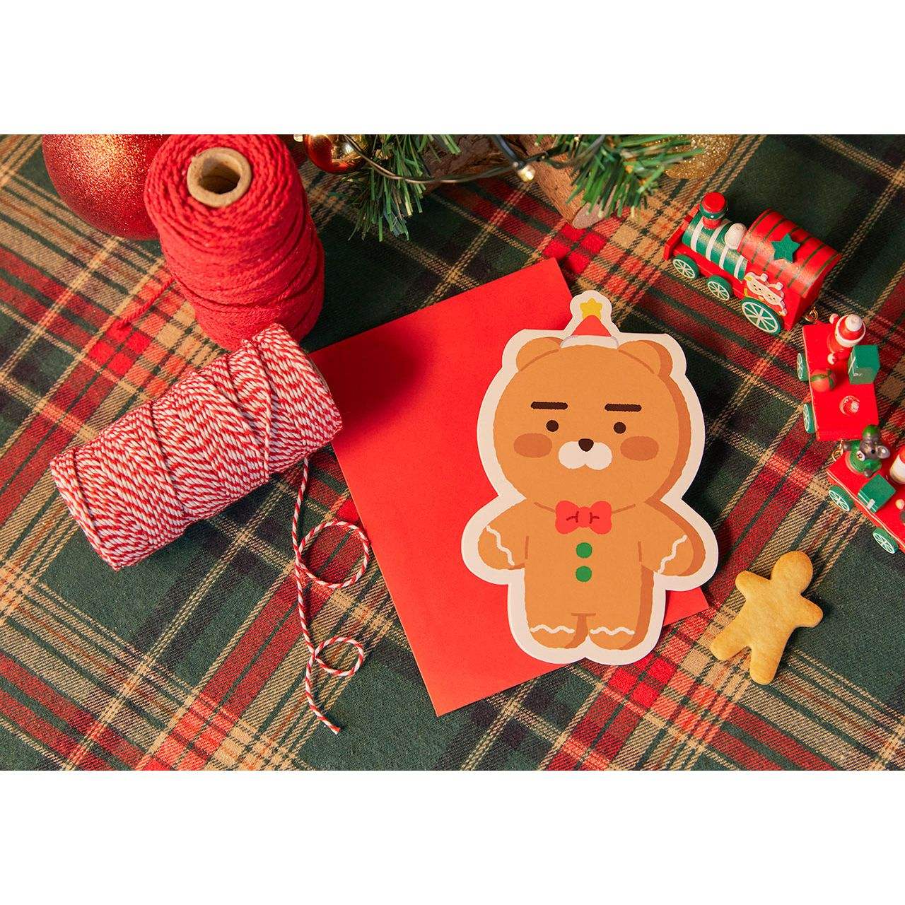 Kakao Friends - My Christmas Cookie Greeting Card Set - Kakao Friends - Home & Living, Accessories - Harumio