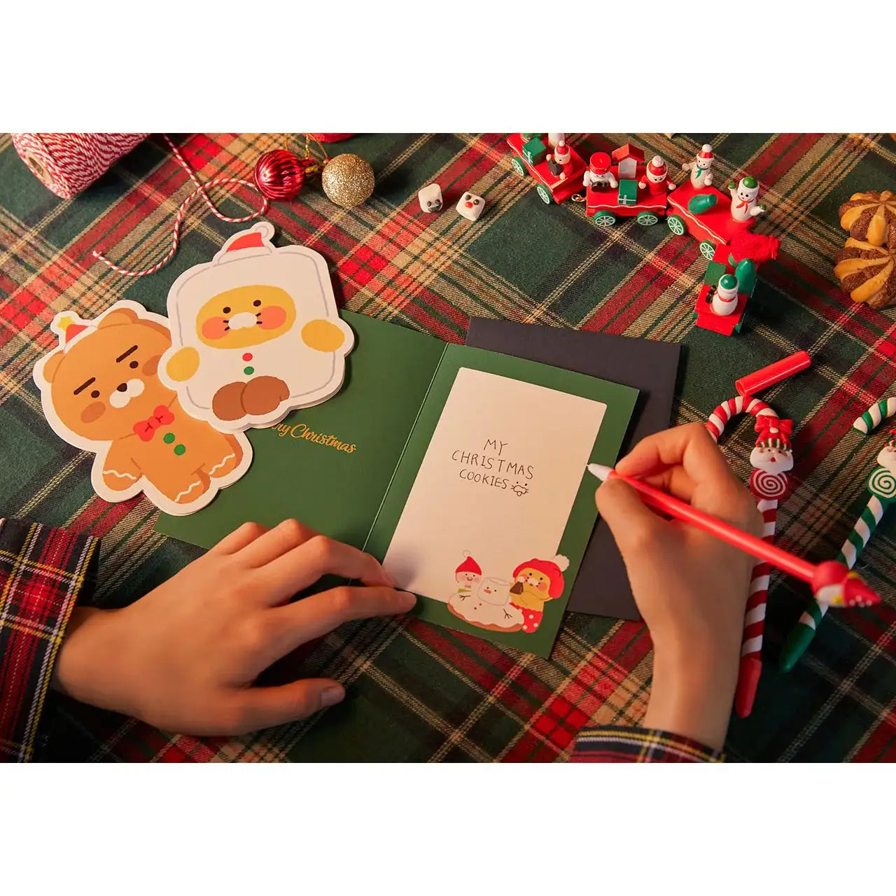 Kakao Friends - My Christmas Cookie Greeting Card Set - Kakao Friends - Home & Living, Accessories - Harumio