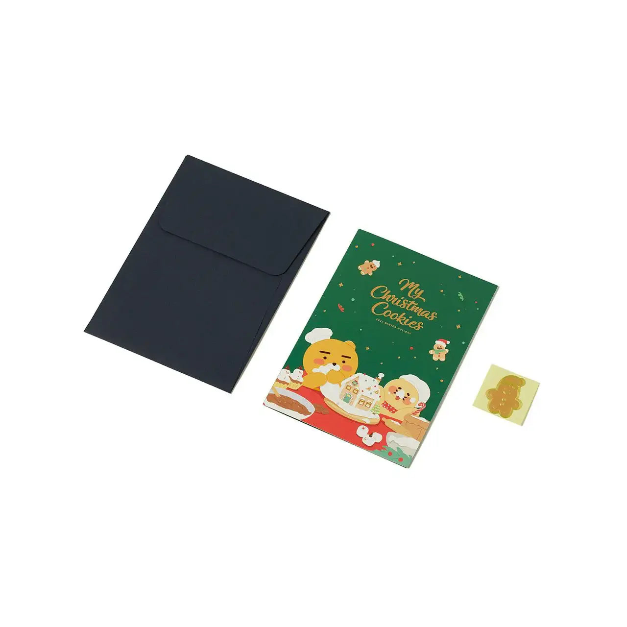 Kakao Friends - My Christmas Cookie Greeting Card Set - Kakao Friends - Home & Living, Accessories - Harumio