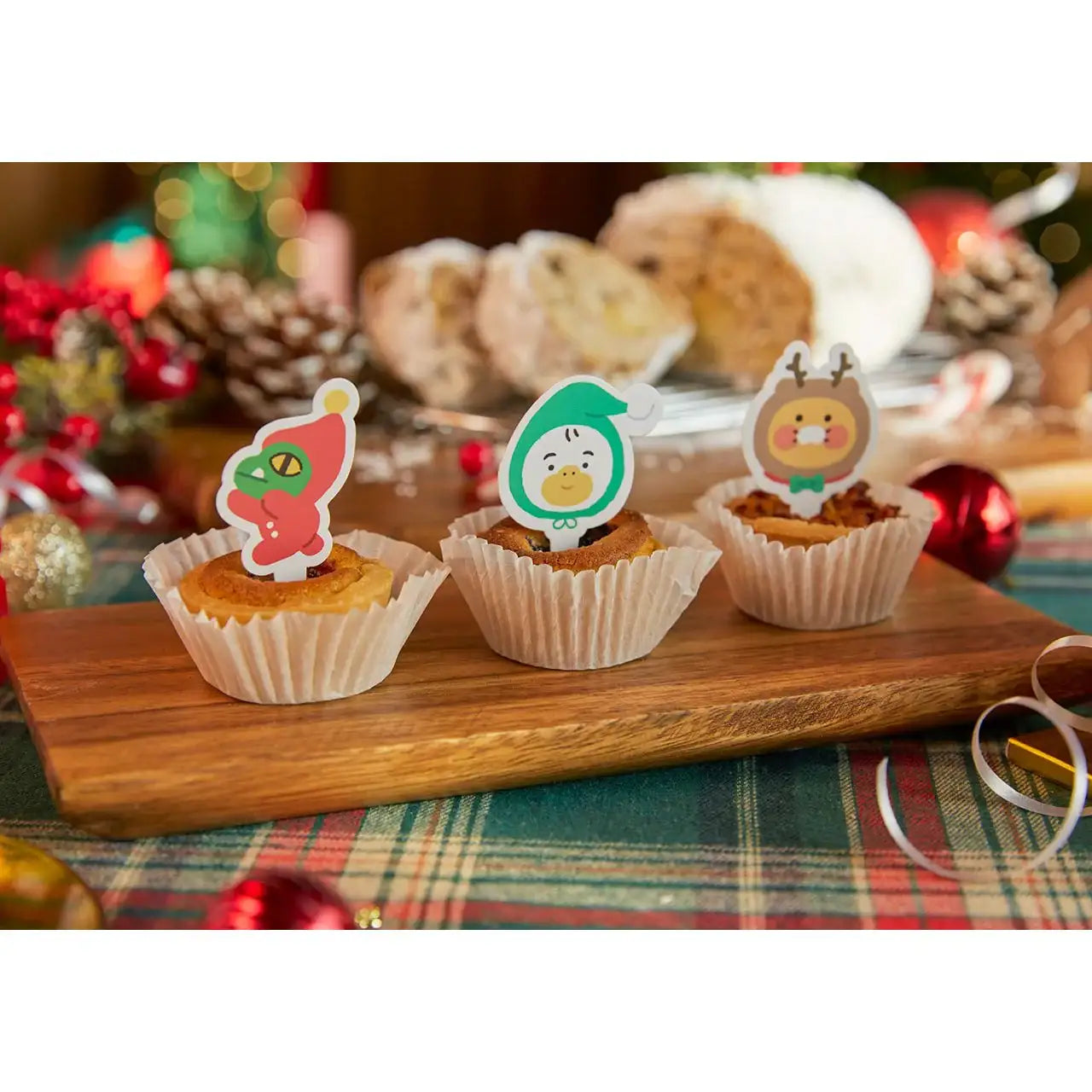 Kakao Friends - My Christmas Cookies Cake Topper Set - Kakao Friends - Home & Living, Accessories - Harumio