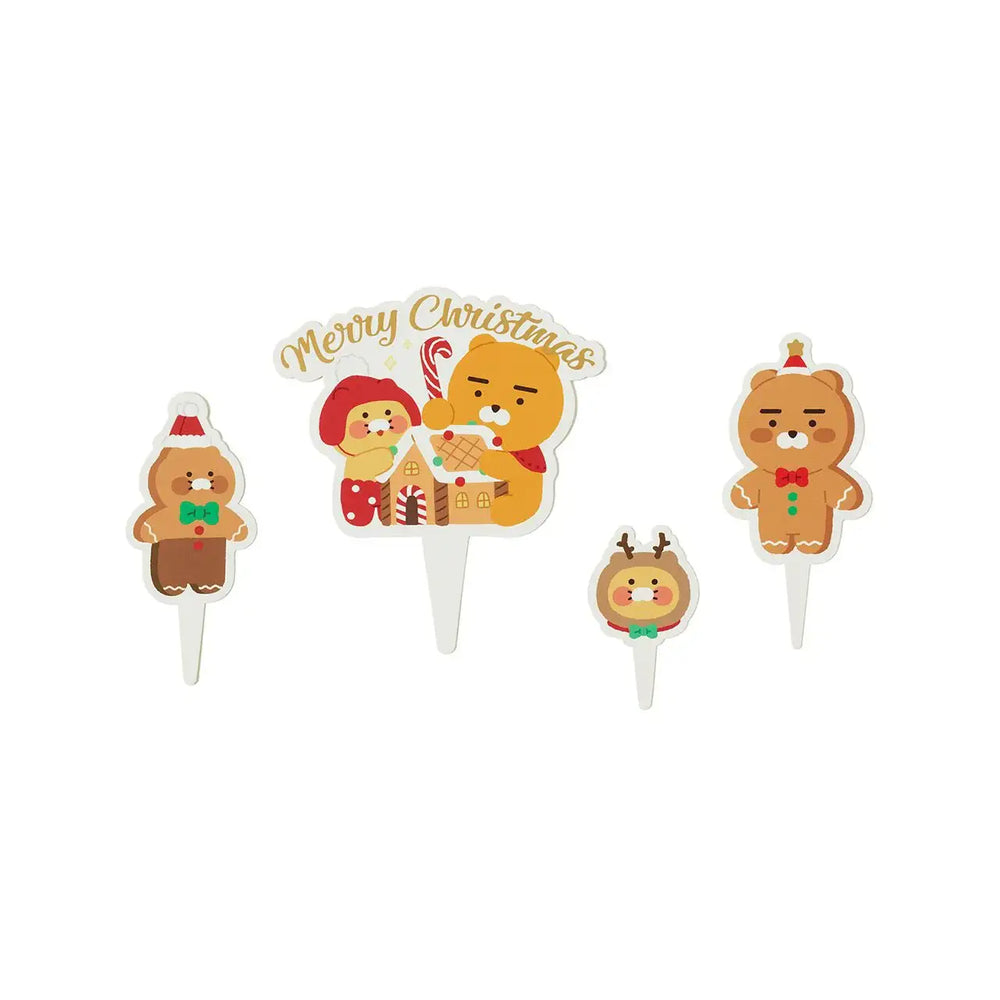 Kakao Friends - My Christmas Cookies Cake Topper Set - Kakao Friends - Home & Living, Accessories - Harumio