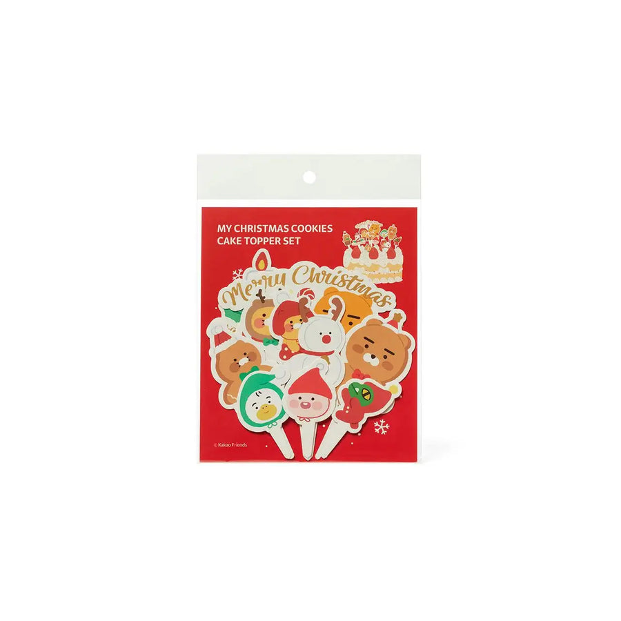 Kakao Friends - My Christmas Cookies Cake Topper Set - Kakao Friends - Home & Living, Accessories - Harumio