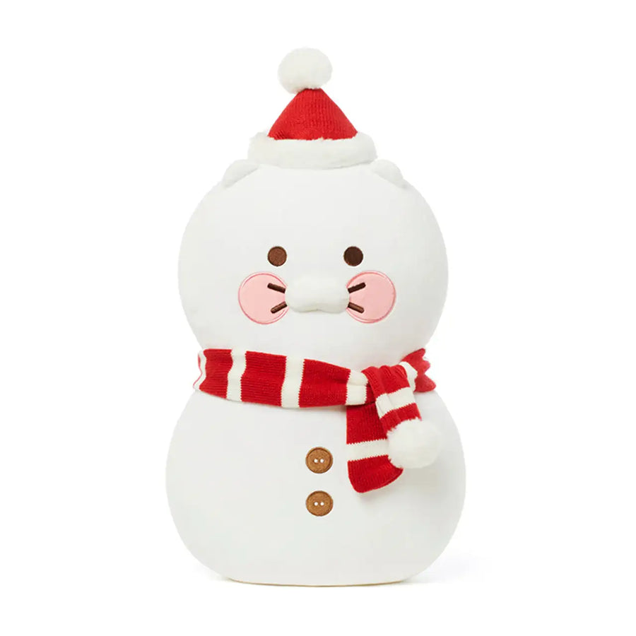 Kakao Friends - White Edition Choonsik Snowman Plush Doll - Kakao Friends - Plush - Harumio