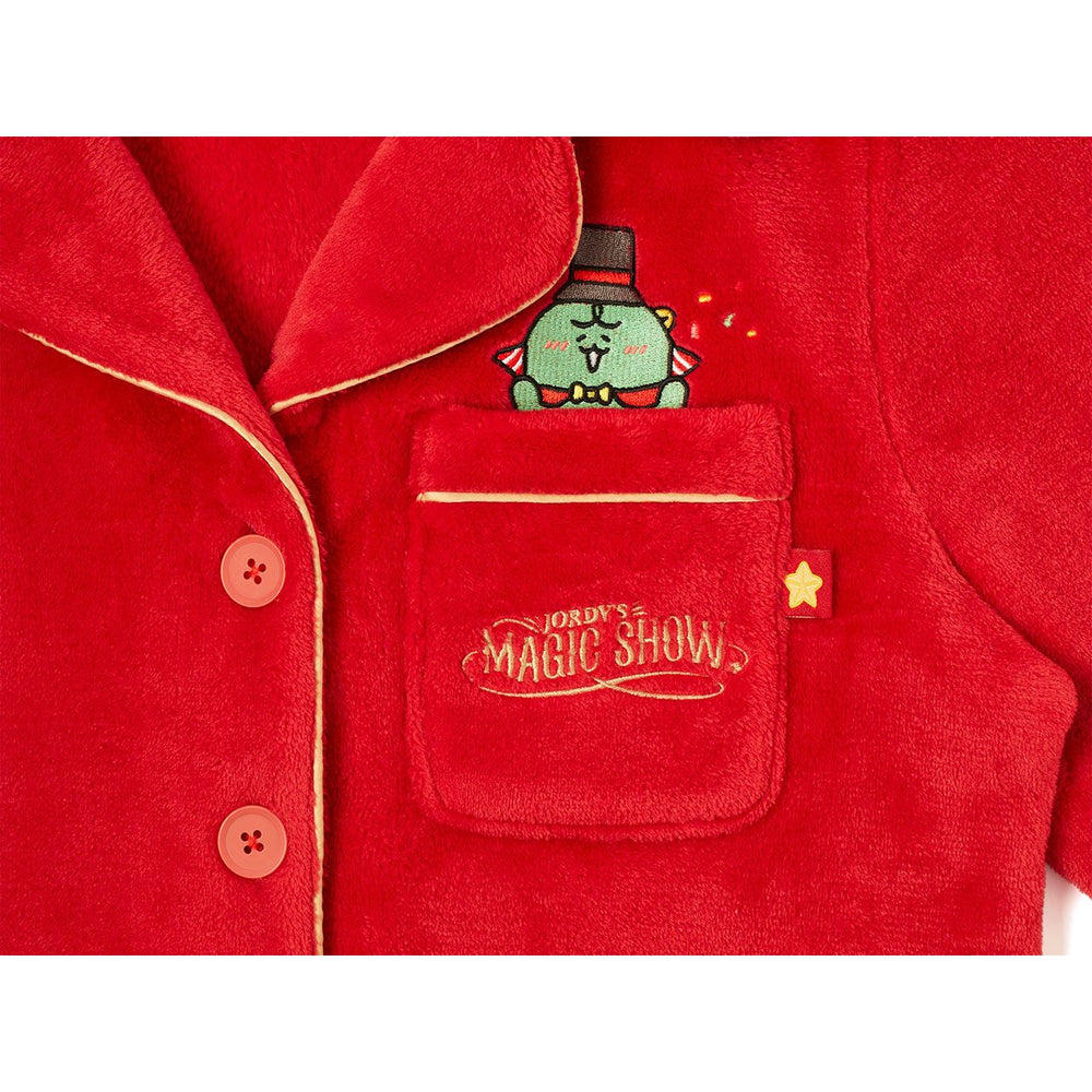 Kakao Friends - Jordy Magic Show Top and Bottom Pajamas Set