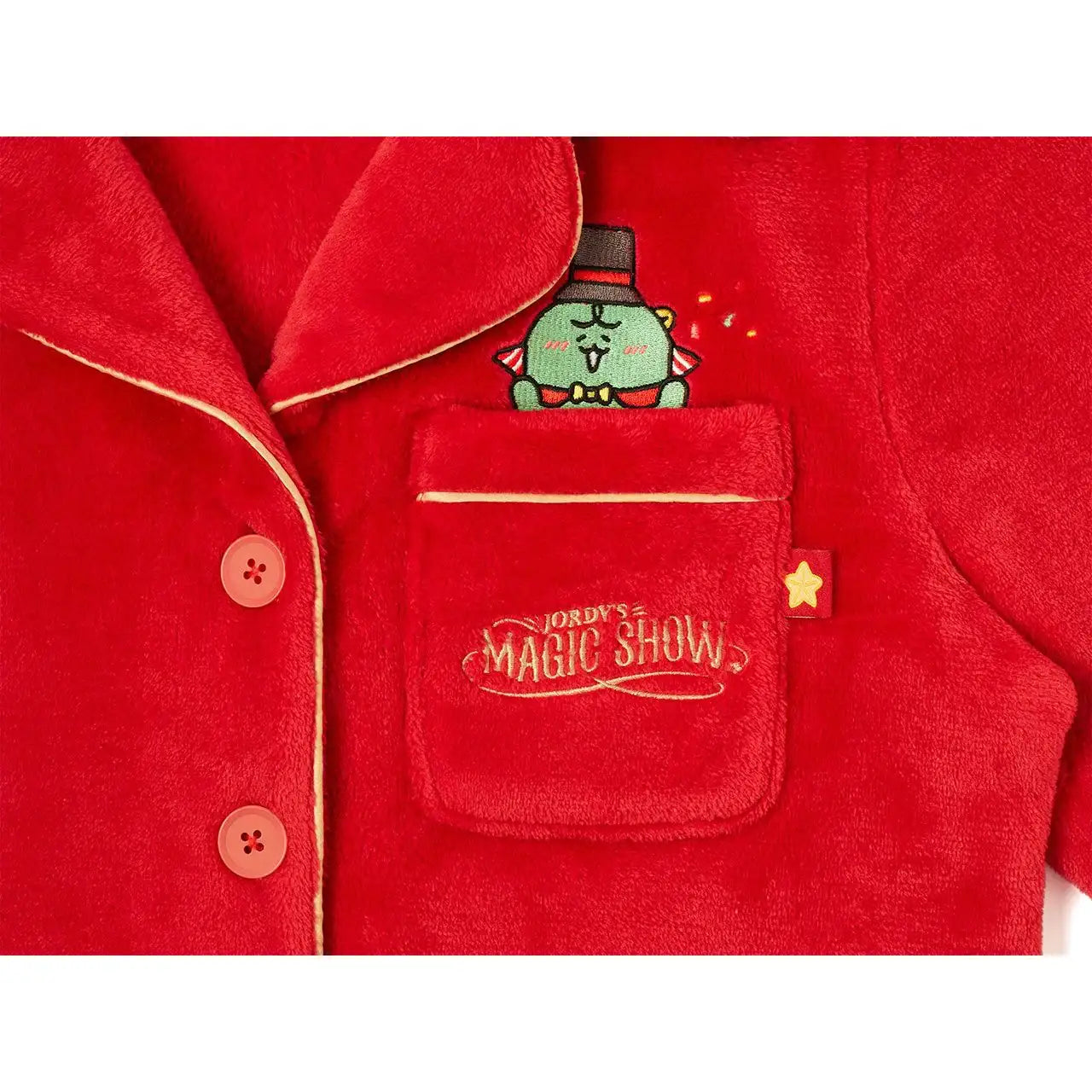 Kakao Friends - Jordy Magic Show Top and Bottom Pajamas Set - Kakao Friends - Clothing - Harumio
