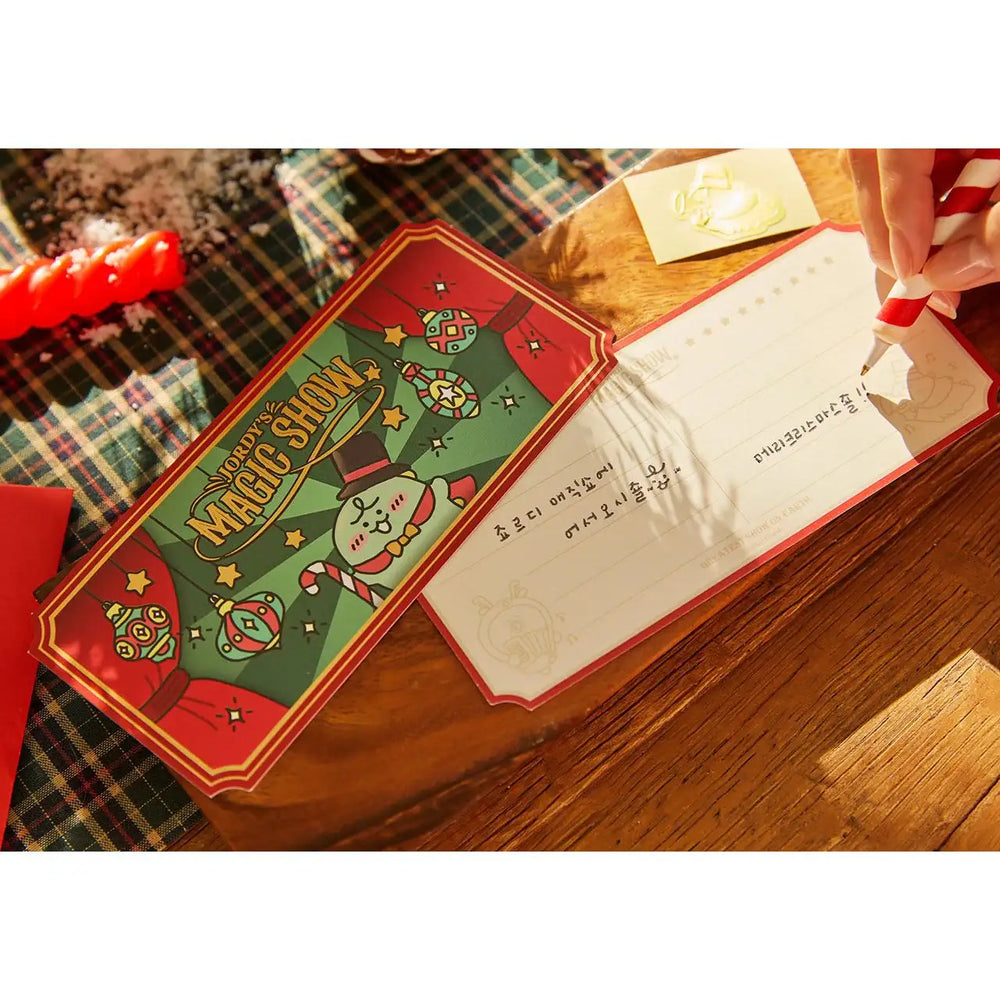Kakao Friends - Jordy Magic Show Christmas Card Set - Kakao Friends - Home & Living, Accessories - Harumio