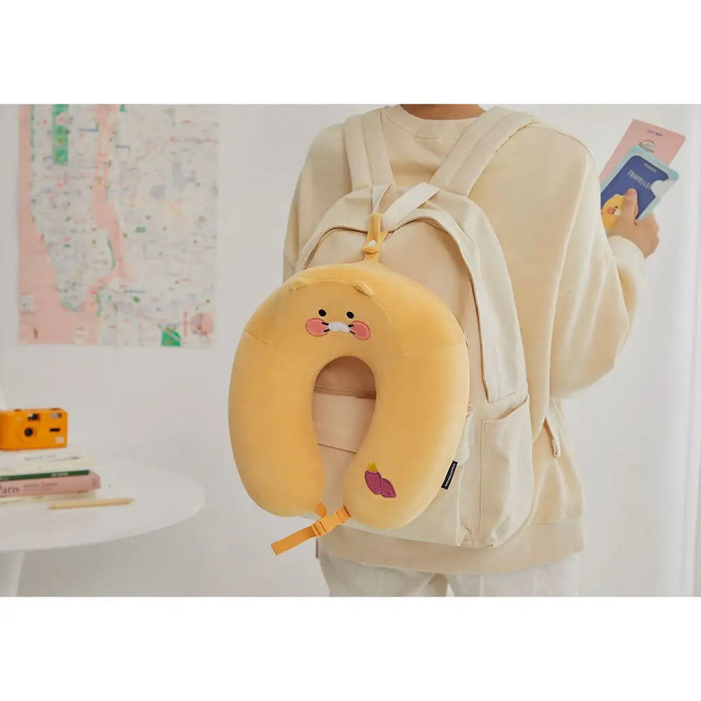 Kakao Friends - Choonsik Memory Foam Neck Pillow - Kakao Friends - Home & Living, Accessories - Harumio
