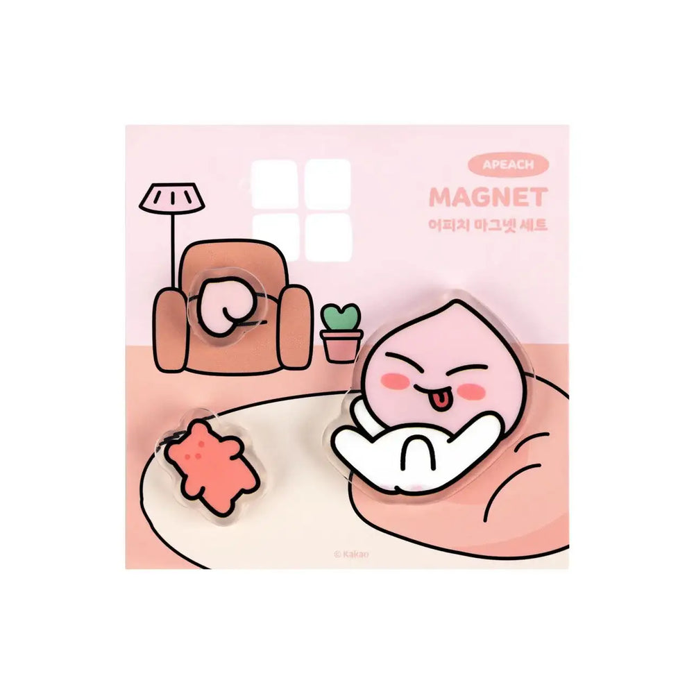 Kakao Friends - Acrylic Magnet Set - Kakao Friends - Acrylic Magnet - Harumio