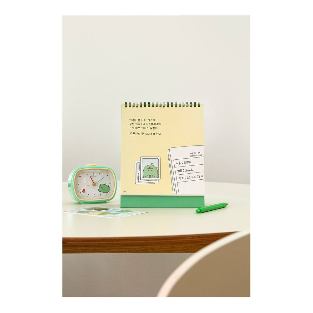 Kakao Friends - It's Jordy 2023 Desktop Calendar
