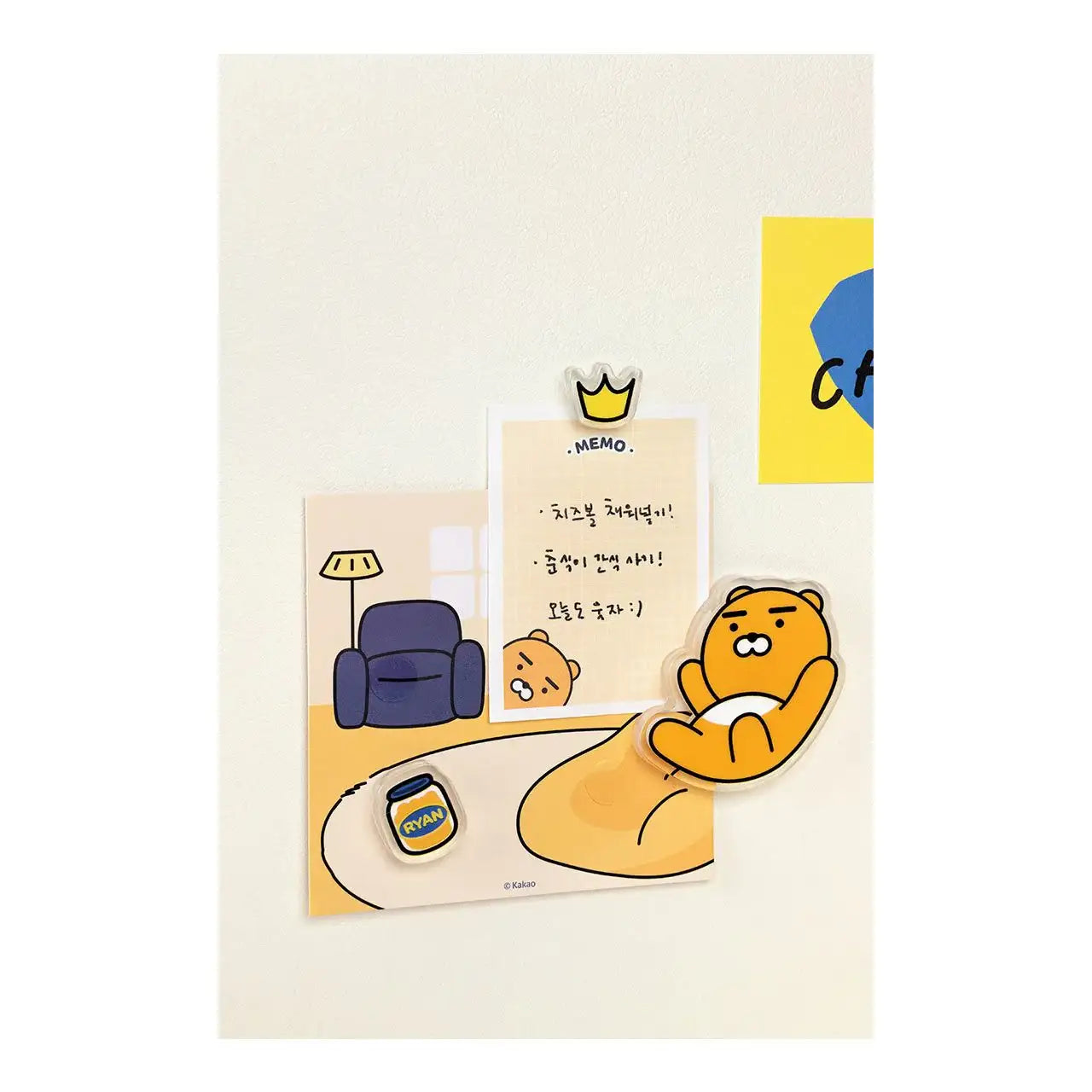 Kakao Friends - Acrylic Magnet Set - Kakao Friends - Acrylic Magnet - Harumio
