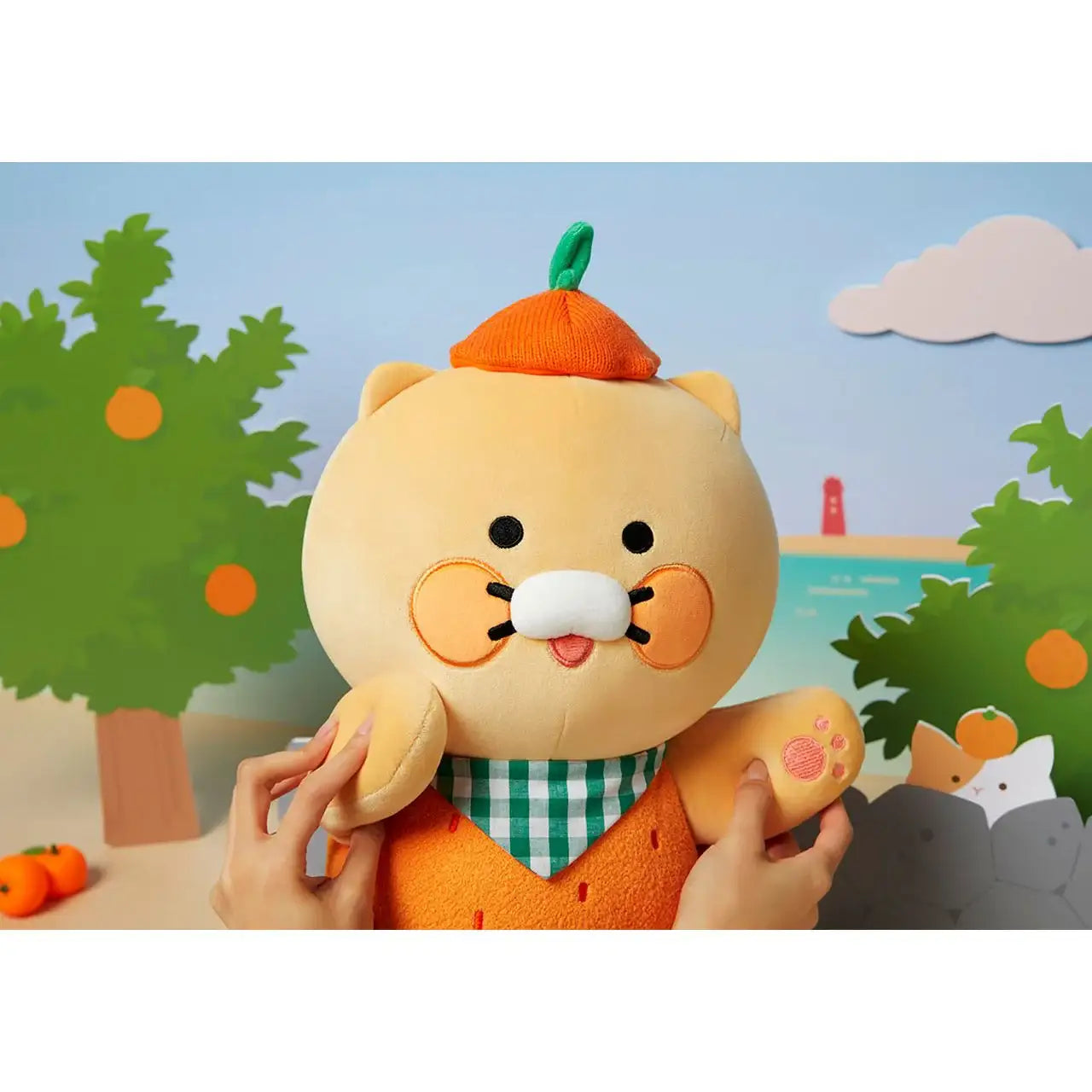 Kakao Friends - Choonsik Jeju Edition Tangerine Body Pillow - Kakao Friends - Home & Living, Accessories - Harumio