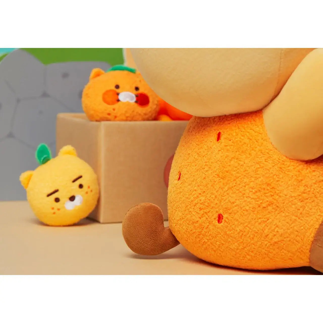Kakao Friends - Choonsik Jeju Edition Tangerine Net Plush Doll - Kakao Friends - Home & Living, Accessories - Harumio