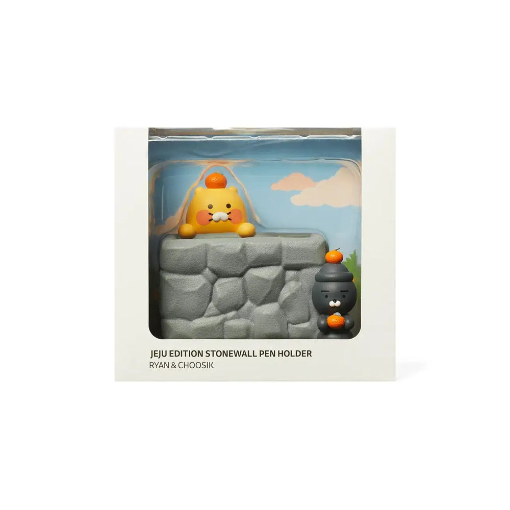 Kakao Friends - Ryan & Choonsik Jeju Edition Stonewall Pen Holder - Kakao Friends - Home & Living, Accessories - Harumio