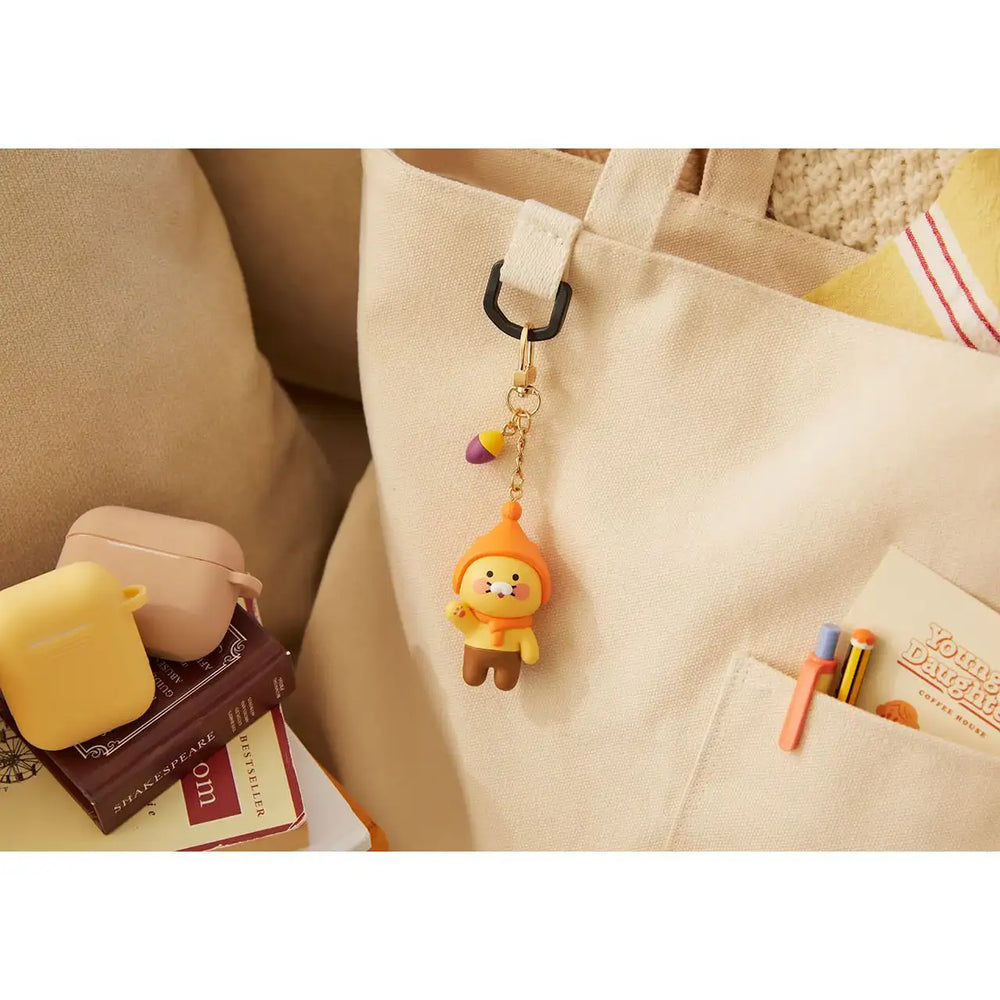 Kakao Friends - Choonsik Gokkal Hat Figure Keyring - Kakao Friends - Accessories - Harumio