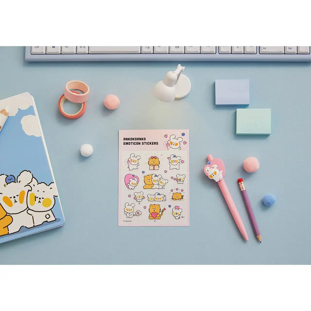 Kakao Friends - AnkokoAnko Emoticon Stickers - Kakao Friends - Home & Living, Accessories - Harumio