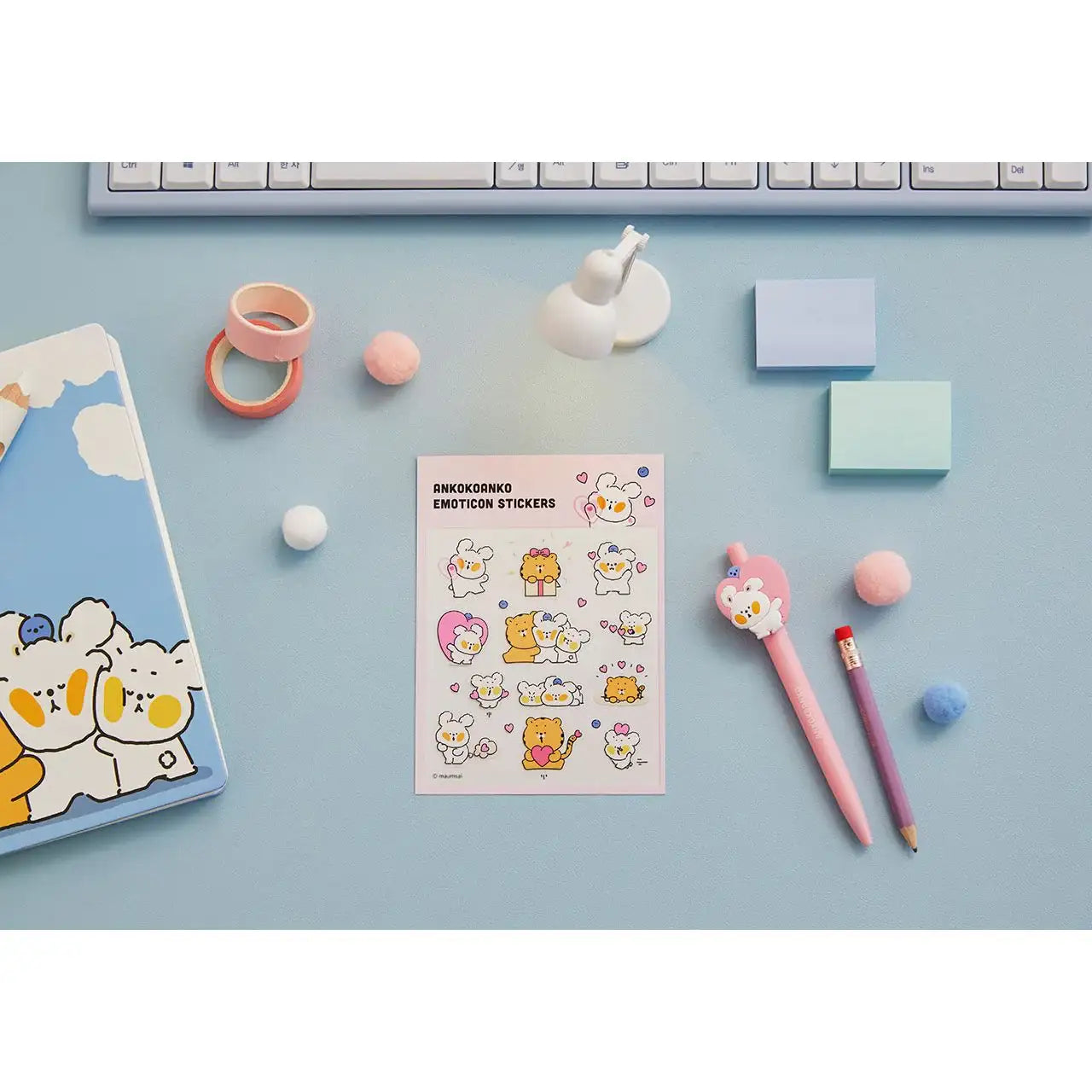 Kakao Friends - AnkokoAnko Emoticon Stickers - Kakao Friends - Home & Living, Accessories - Harumio