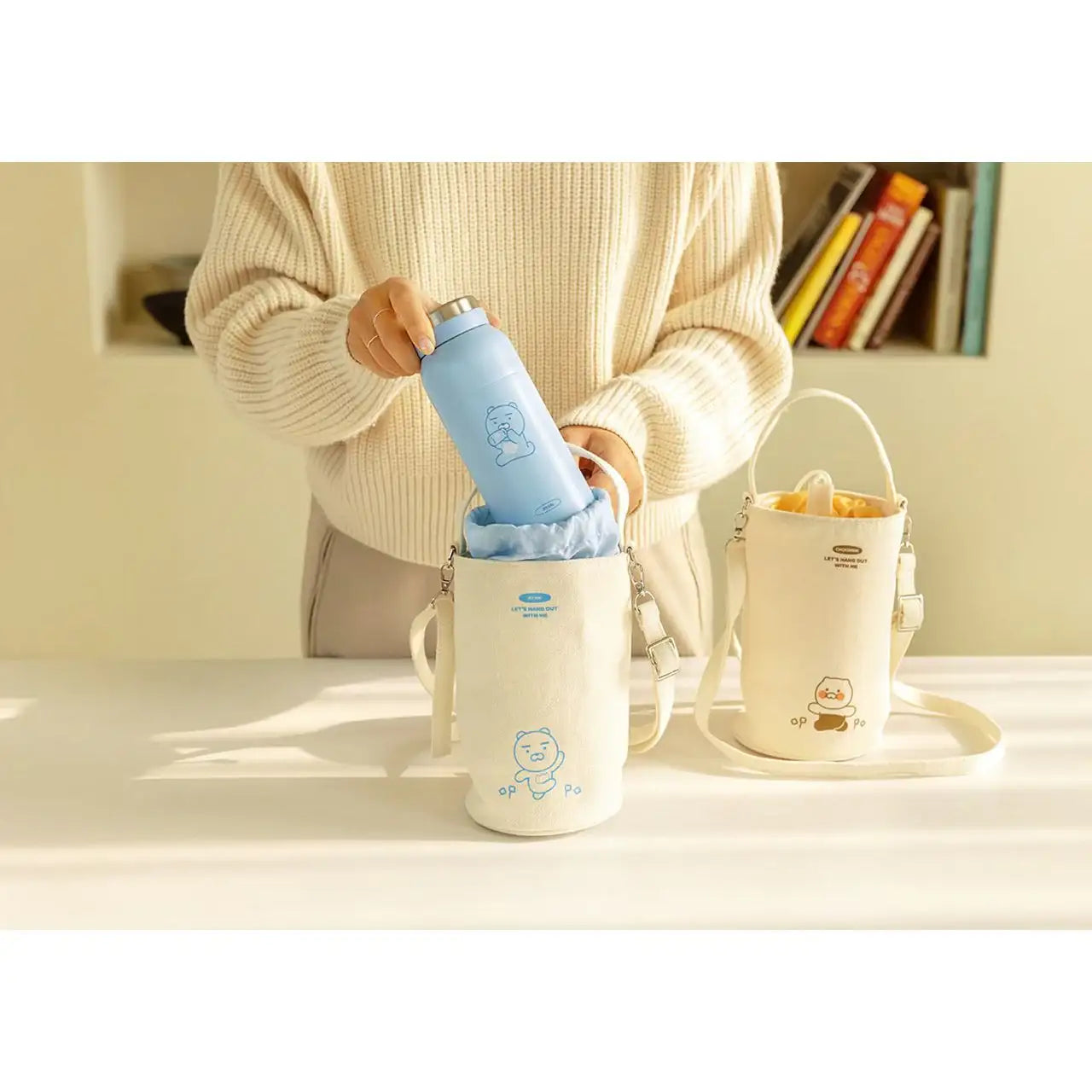 Kakao Friends - Let's Hang Out With Me Tumbler Bag - Kakao Friends - Home & Living, Accessories - Harumio