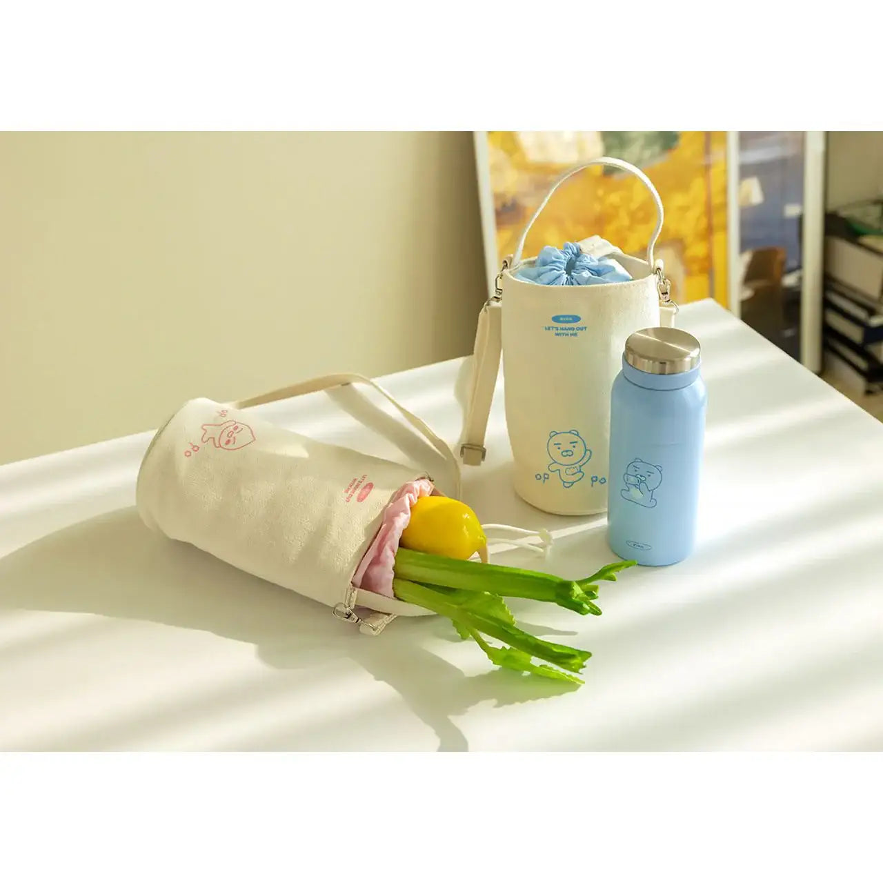 Kakao Friends - Let's Hang Out With Me Tumbler Bag - Kakao Friends - Home & Living, Accessories - Harumio