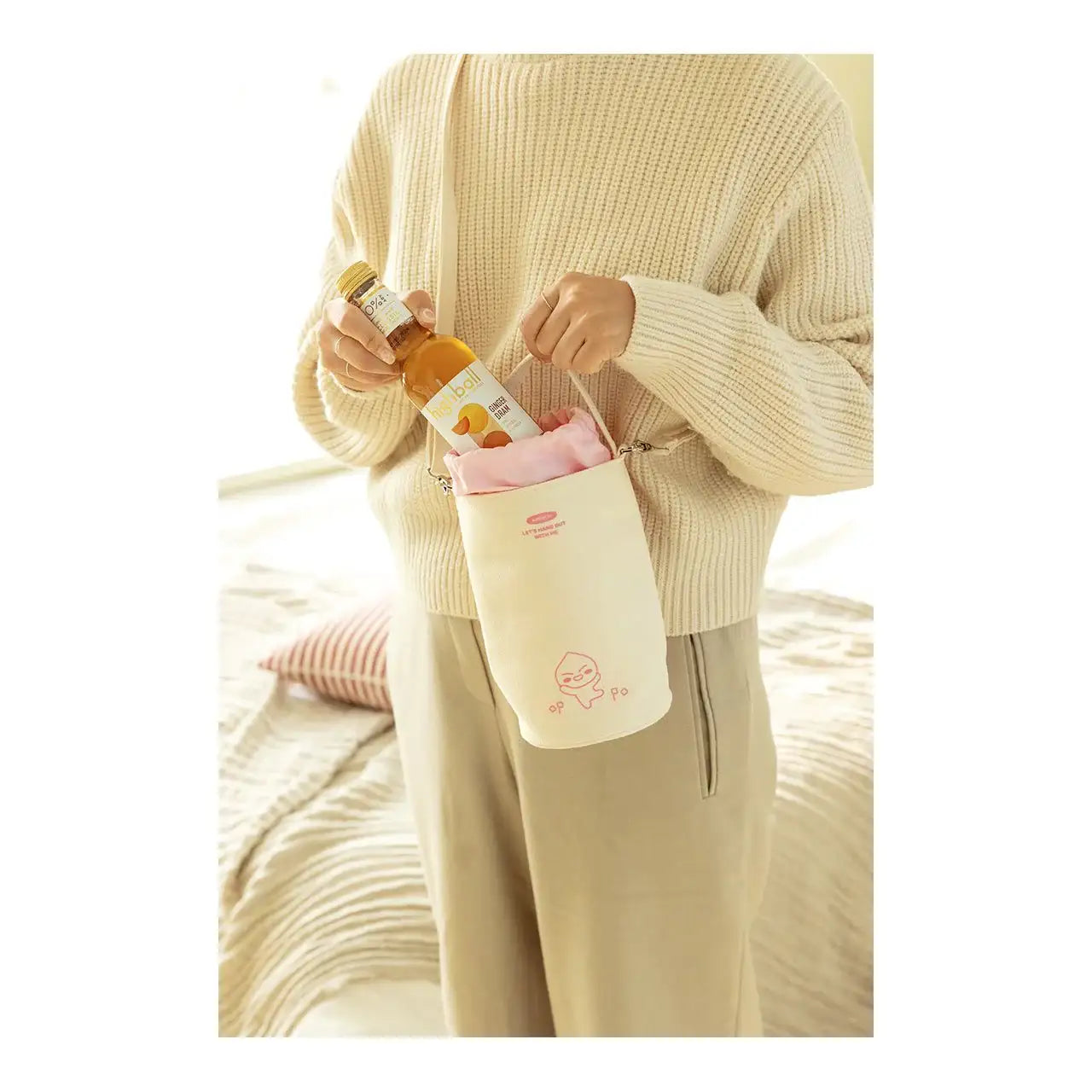 Kakao Friends - Let's Hang Out With Me Tumbler Bag - Kakao Friends - Home & Living, Accessories - Harumio