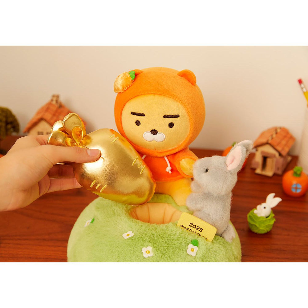 Kakao Friends - Ryan Lucky Golden Rabbit Plush Doll