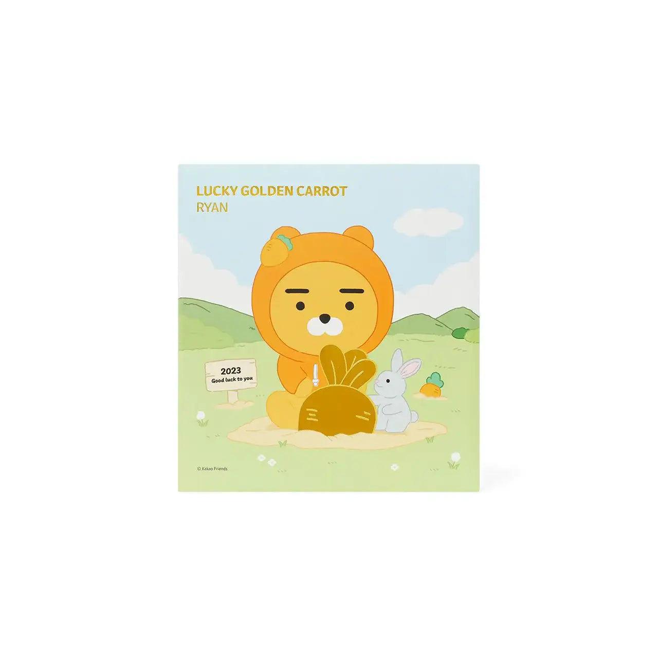 Kakao Friends - Ryan Lucky Golden Rabbit Plush Doll - Kakao Friends - Plush - Harumio