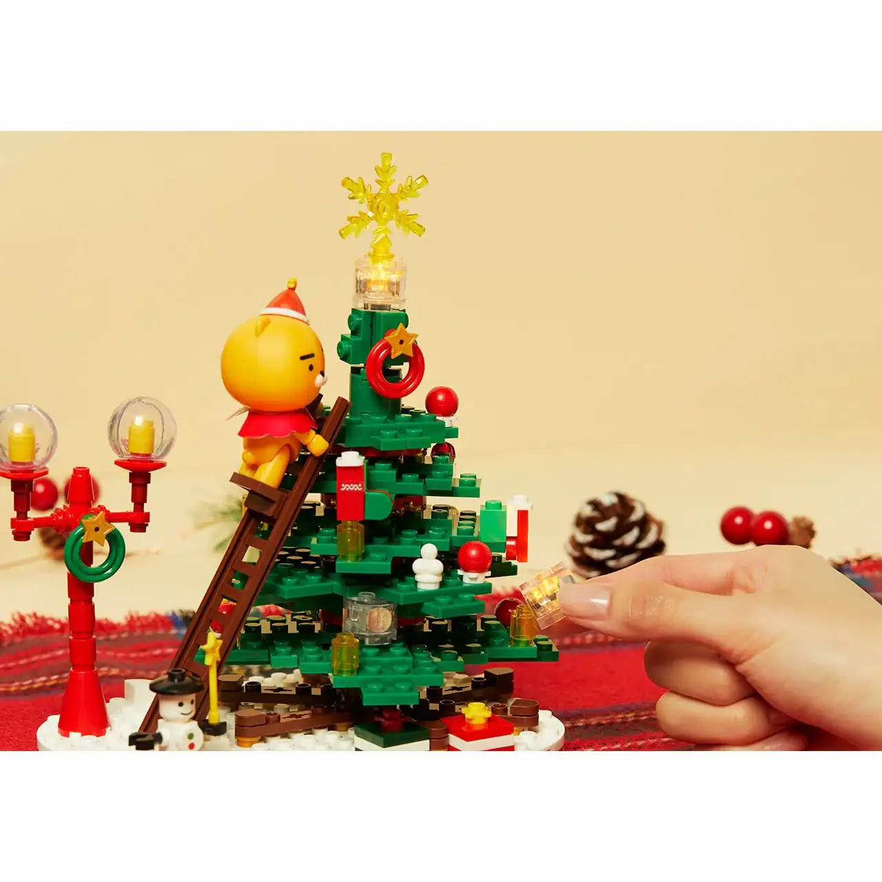 Kakao Friends - My Christmas Cookie Tree Brick Figure - Kakao Friends - Home & Living, Accessories - Harumio