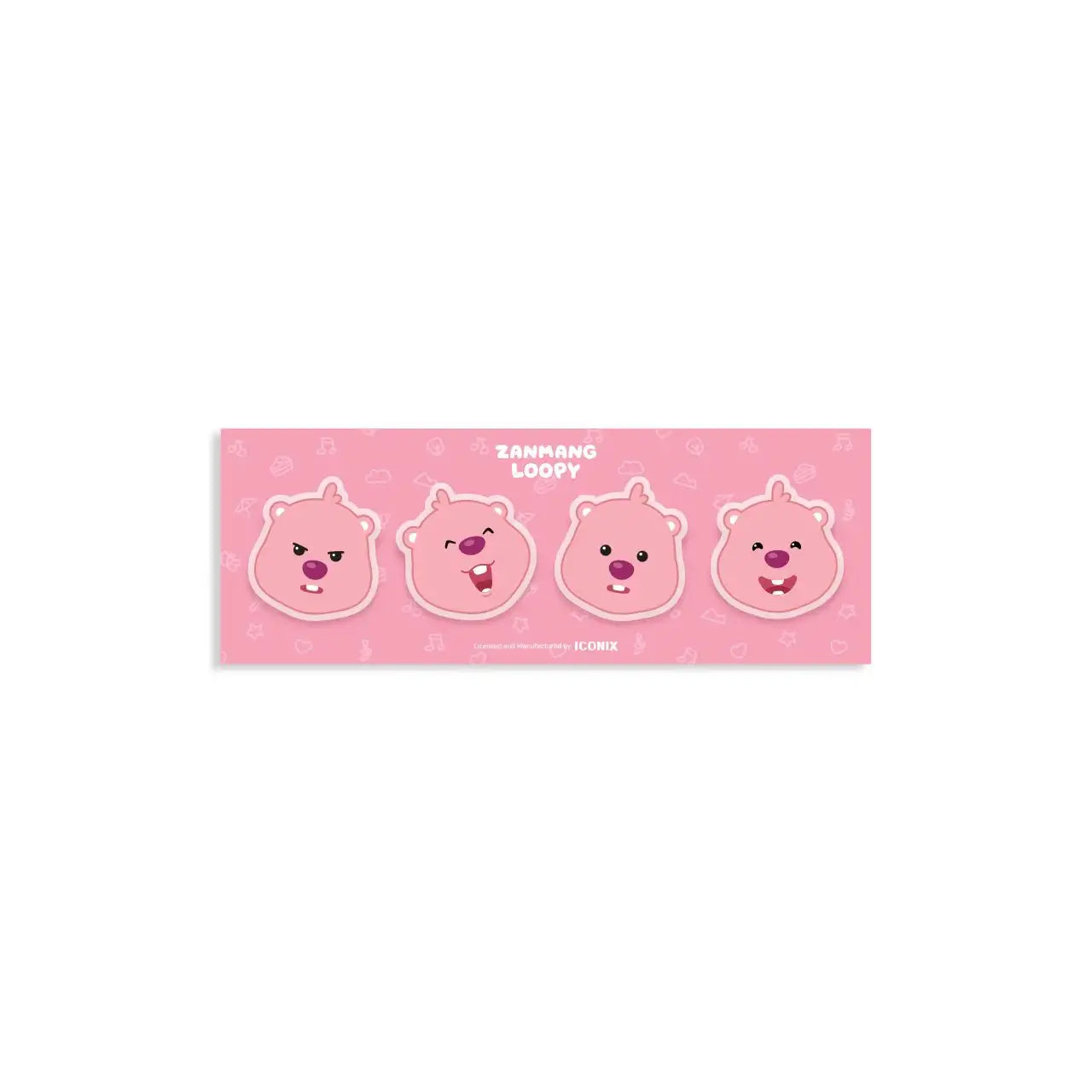 Kakao Friends x Zanmang Loopy - Acrylic Magnet Set (4 pcs) - Kakao Friends - Acrylic Magnet - Harumio