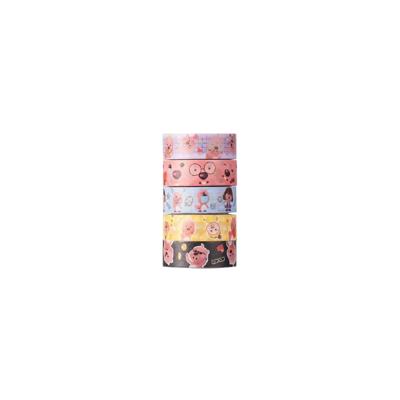Kakao Friends x Zanmang Loopy - Masking Tape and Holder - Kakao Friends x Zanmang Loopy - Home & Living, Accessories - Harumio