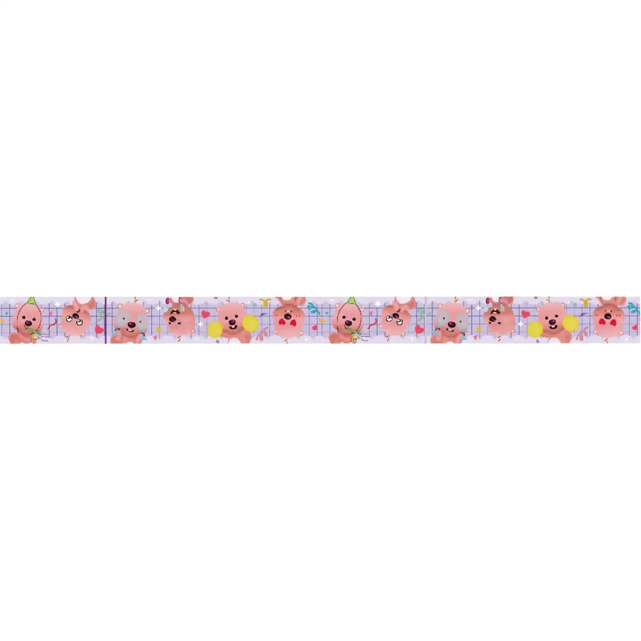 Kakao Friends x Zanmang Loopy - Masking Tape and Holder - Kakao Friends x Zanmang Loopy - Home & Living, Accessories - Harumio